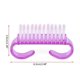 thumbnail image 3 of Portable Nail Brush Nail Art Manicure Pedicure Soft Remove Dust Plastic Cleaning Nail Brush File Tool, 3 of 5