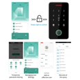 thumbnail image 3 of IP67 impermeable Bluetooth Tuya APP Sistema de Control de Acceso 13,56 Mhz RFID Control de acceso con tarjeta contraseña teclado cerradura de puerta JM, 3 of 5