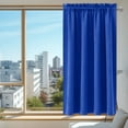 thumbnail image 1 of JilgTeok Blackout Curtains Heat Insulation Energy Saving for Living Room Bedroom and Kitchen Solid Colour Efficient Drapes for Privacy & Soundproofing, 1 of 4