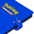 thumbnail image 2 of Ultra PRO Premium Blue 4-Pocket Snap Binder for Pokemon, 2 of 4