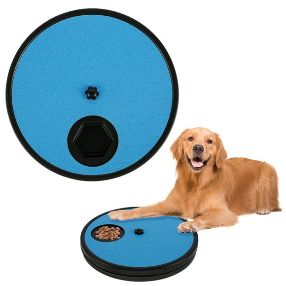 Almohadilla Rascadora para Perros para Uñas Antideslizante Tabla Rascadora para Perros con 6 Compartimentos para Refrigerios Tabla Rascadora Redonda para Perros Tabla Rascadora Removible Papel de Lij