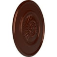 thumbnail image 3 of 29 3/4"OD x 1 1/2"P Wigan Ceiling Medallion Antique Copper Finished, 3 of 7