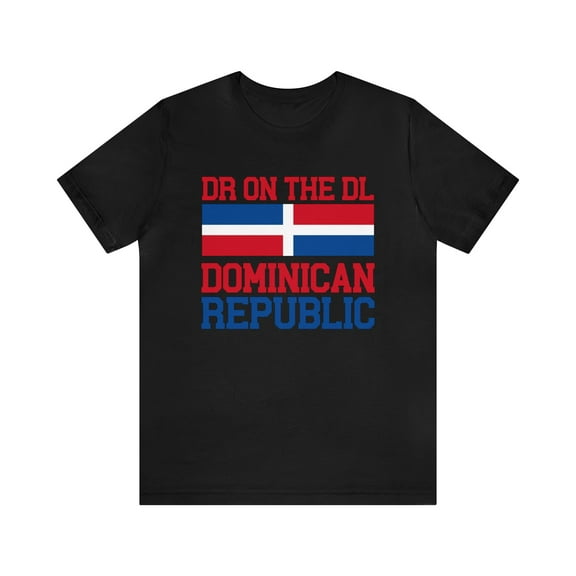 DR on the DL Tee, Dominican Republic Flair T-shirt, Caribbean Cool Tee