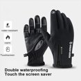 thumbnail image 4 of Guantes Ciclismo Esquí Pantalla Táctil Invierno Cálidos para Hombres Y Mujeres (M), 4 of 9