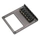 thumbnail image 3 of Puente de guitarra con ranura para pastilla Humbucker para guitarras eléctricas TL Telecaster, borde negro, 3 of 10