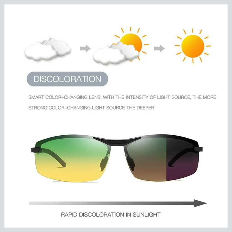 Clear polarized sales driving glasses