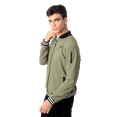 thumbnail image 3 of Chamarra Bomber Hombre Ligera Moda L UIN Entrenamiento Fitness Verde, 3 of 5