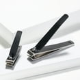 Tweezerman 2 Piece Stainless Steel Nail Clipper Set for Nail Care