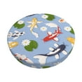 thumbnail image 1 of Disketp Colorful Koi Fish Funda Redonda para Taburete, Funda de Cojín para Silla de Bar Suave y Elástica-12 inch, 1 of 7