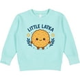thumbnail image 2 of Inktastic Little Latka Cute Hanukkah Design Toddler Sweatshirt, 2 of 4