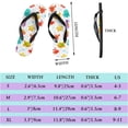 thumbnail image 2 of Dreamtimes Flip Flops Sea Fish Jellyfish Thong Slip On Slippers Beach Summer Sandals for Women Men Boy Girl Kid, 2 of 5