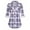 C-Purple868, variant on Plaid Long Sleeve Shirts For Women 2026 Spring Fall Comfortable Casual Turndown Collar Button Up Blouse Soft Tops