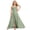 Green, variant on Fozruso Girls' Casual Dress Tiered Ruffle Spaghetti Strap Dress Ruched Flowy Summer Maxi Sundress,15-16 Years