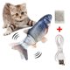 thumbnail image 2 of Juguetes para gatos con forma de pez flopping con hierba gatera, juguetes para gatos de interior/mascotas/cachorros/perros pequeños, 2 of 8