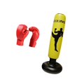 thumbnail image 4 of Bolso de boxeo inflable para niños Bolsa pesada Favor regalo de juguete con guantes Bolso de boxeo independiente para entrenamiento Karate, 4 of 8