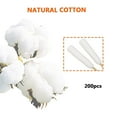 thumbnail image 2 of 6 Inch Long Cotton Swabs for Medium and Large Pets, Ears Cleaning for Makeup 200pcs, 2 of 6