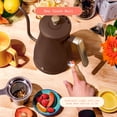 thumbnail image 3 of Beautiful 1-Liter Electric Gooseneck Kettle 1200 W, Chocolate by Drew Barrymore, 3 of 11