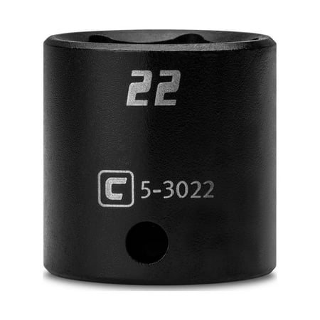 UPC: 0886352530224 | Capri Tools 22 mm Shallow Impact Socket  3/8-Inch Drive  6-Point  Metric