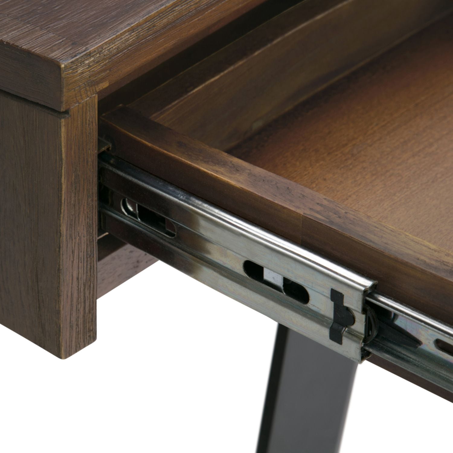 Asteroutdoor Lowry Desk, Rustic Natural Aged Brown, 54 in W