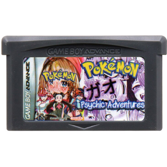 Pokemon Psychic Adventures US Game Boy Advance GBA 32-bit