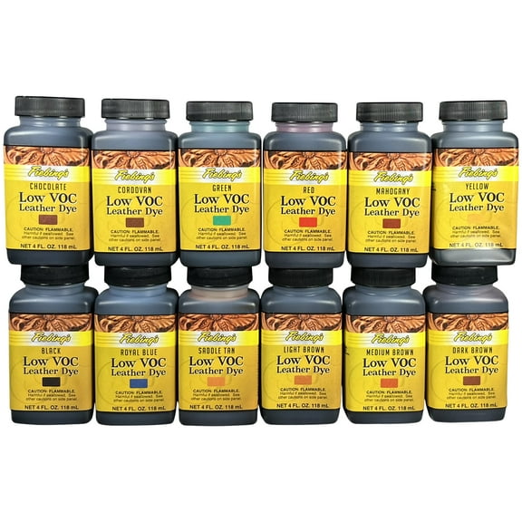 Fiebing's Low VOC Leather Dye (Walnut)