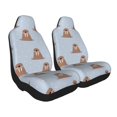 thumbnail image 2 of Sikiie Playful Walrus Wonders Car Seat Covers 2PCs Front Car Seat Covers Universal fit for Most Cars SUVs and Trucks-1, 2 of 9