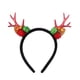 thumbnail image 5 of Paquete de 3 diademas navideñas, diademas con gorro de Papá Noel con cuernos de reno para fiestas navideñas (estilo 2) oso de fresa  Electrónica, 5 of 5