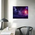 thumbnail image 3 of ARISTURING Canvas Wall Art for Living Room Galaxy Space Artwork Canvas Paintings Pictures for Bedroom Kitchen Galaxy Nebula Stars Space Universe Nebula Planets Star Wall Decor, 3 of 4