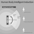 thumbnail image 6 of LAIYA Wall-Mounted Full Length LED Mirror Intelligent Human Body Induction Mirrors with Smart Touch Button Big Size Rounded Corners, Frameless Mirror Bedroom,Living Room,Dressing Room Hotel 65”X22”, 6 of 7