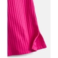 thumbnail image 3 of Wonder Nation Girls' Ribbed Flare Pants, Sizes 4-18, 3 of 3