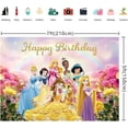 thumbnail image 3 of Disney Princess Dreamy Colorful Theme Backdrop, Baby Shower, Fondo de fotografía, decoración de fiesta de cumpleaños, pancarta, 3 of 4