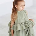 thumbnail image 4 of Robe de Princesse de Concours pour Tout-Petite Fille, Robe Tutu à Volants Superposés, Robe d'Été, 4 of 5