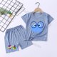 thumbnail image 3 of Disney-Conjunto de pijamas de dibujos animados para niños y niñas, ropa de dormir de manga larga, camisa de bebé, Tops, 2 piezas, 3 of 5