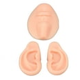 thumbnail image 4 of 3PCS Nose and Mouth Model, Soft Silicone Ear Model, Simulated 3D Nose and Mouth Model Display Prop Teaching Tool for Piercing Practice, 4 of 7