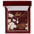 thumbnail image 4 of To My Granddaughter To My Aunt Important Aunt Alluring Ribbon Necklace Message Card, 4 of 20