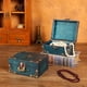 thumbnail image 3 of Caja de madera contrachapada con cerradura, caja de almacenamiento vintage, caja para collares y joyas, caja para accesorios de fotografía, caja de embalaje, 3 of 5