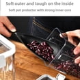 thumbnail image 2 of 2026 New Spatula Spoon , Multifunction Spatula Cooking Spoon, Silicone Spatula Spoons for Nonstick Cookware, 2 in 1 Salad Spoons Heat Resistant For Mixing, Scoop, And Scrape (Black), 2 of 8