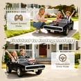 thumbnail image 4 of iYofe 24V 2 Seater Licensed 1970 Dodge Charger R/T Powered Ride on Car with Remote Control & Safety Belt, Black, 4 of 10
