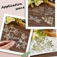 thumbnail image 5 of Paper 30Pcs 3 Styles Decorative Lace Paper Vintage Art Floral Rose Butterfly Round Boho Hollow Lace Cutouts for Scrapbooking Junk Journal Planners Album Decor Decoupage Card Making DIY Crafts Paper, 5 of 6