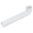 thumbnail image 1 of Unique Bargains 11' Plastic Tubular Elbow Drain Pipe Kitchen Sink Flush Tank Outlet Pipe White, 1 of 6