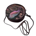 thumbnail image 4 of Lsque Bird4 Pattern Shoulder Bag – Microfiber Leather Crossbody with Detachable Strap & Handle Ring, Waterproof & Durable, Elegant Everyday Carry, 4 of 5