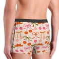 thumbnail image 5 of Daiia Cherries And Bows Men's Underwear Boxer Briefs, Cotton Stretch Moisture-Wicking Underwear-Small, 5 of 9