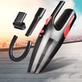 thumbnail image 3 of Car Vacuum Cord, Portable Car Vacuum Cleaner with 7000PA Suction,12V High Power Cord Wired Vacuum Cleaner for Car, Lightweight, 0.33L Capacity,Black for Car, Home, Office, Pet, 3 of 10