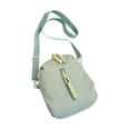 thumbnail image 3 of Bolso de hombro para mujer, moderno, con cremallera, práctico, para viaje Verde, 3 of 9