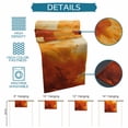 thumbnail image 6 of Burnt Orange Ombre Clouds Table Runner 72 Inches, Modern Abstract Gradient Cloud Bed Runner Dresser Scarves Tabletop for Indoor Outdoor Parties/Ceremony/Banquet, 14" x 72", 6 of 9