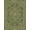 Green, Pattern 1, variant on ODIKA 8'x10' Washable Area Rug Floral Medallion With Distressed Scroll Border Accents Vintage Flowing Dynamic for King Size Bedroom Under Bed, Master Suite, Non-Shedding, Easy Care