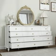 thumbnail image 4 of KULAGAGA Chest of Drawer for Bedroom, 12 Drawer Whiet Dresser for Living Room Closet, 4 of 7