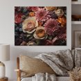 thumbnail image 2 of Designart "Rhapsody of Roses" Floral Print on Natural Pine Wood, 2 of 5