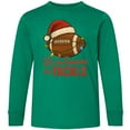 thumbnail image 3 of Inktastic Tis the Season to Tackle Football Christmas Long Sleeve Youth T-Shirt, 3 of 5