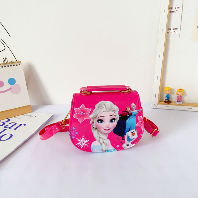 Bolso de hombro Original de Disney para mujer, bandolera con dibujos animados de Frozen 2, princesa Elsa, Anna, monedero, regalo, novedad de 2022